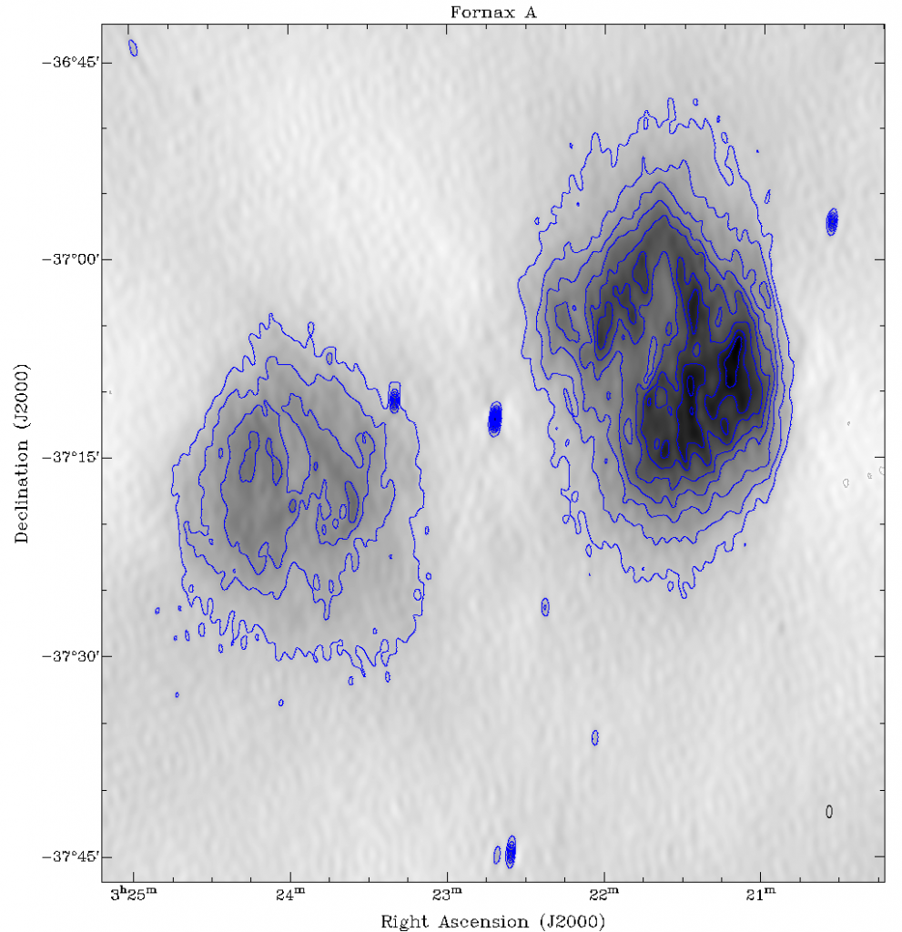 fornax_a_contours