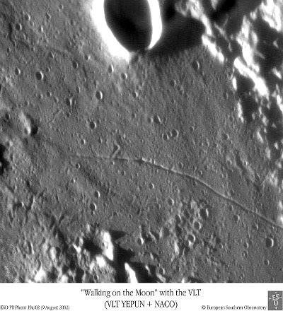 VLT image of the Moon