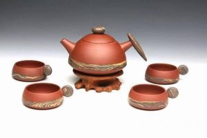 许小权国家级工艺师320cc【乡思套组壶】5件套