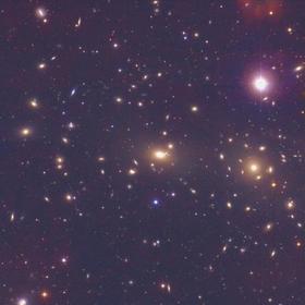 Coma cluster of galaxies