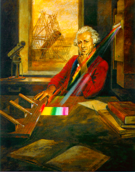 William Herschel and infrared radiation